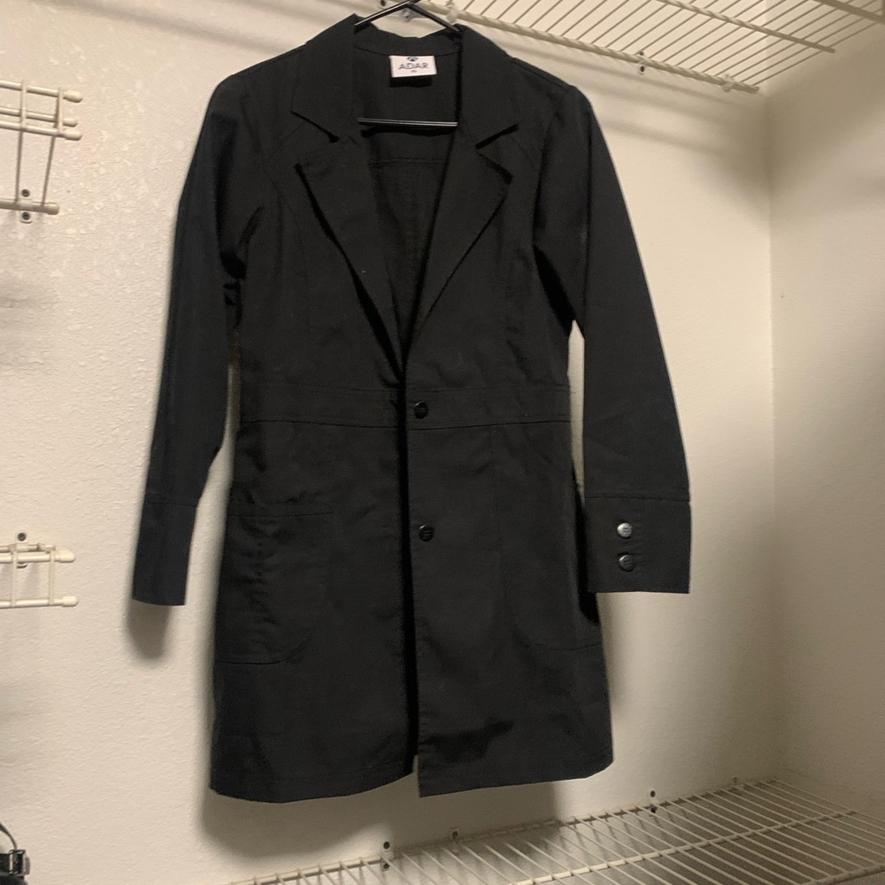 Black lab coat